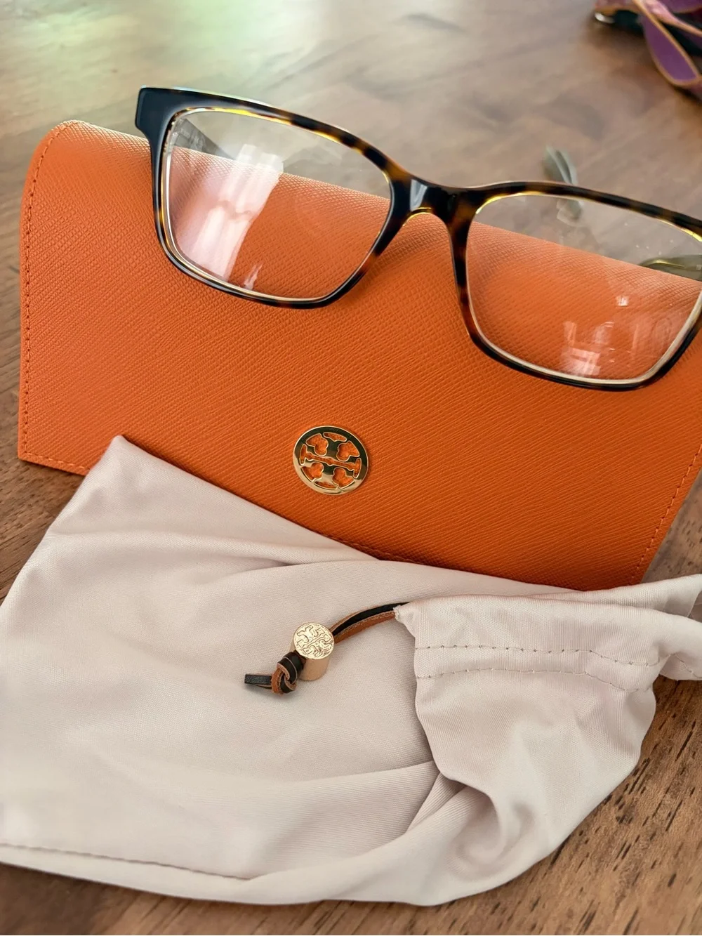 Tory Burch structured saffiano